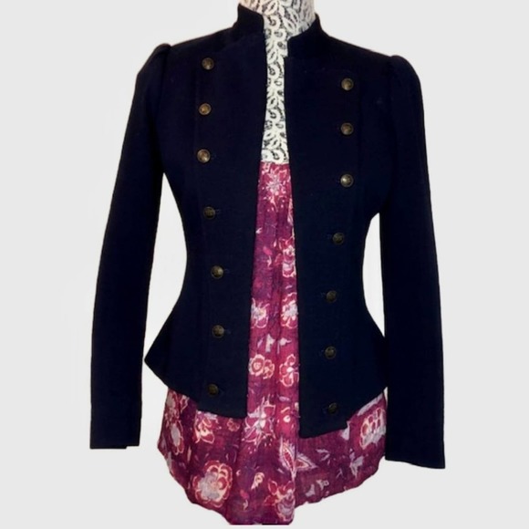 Lucky Brand Floral Print Sleeveless Halter Style Top Deep Fuchsia, NWOT- Size XS - Picture 5 of 6